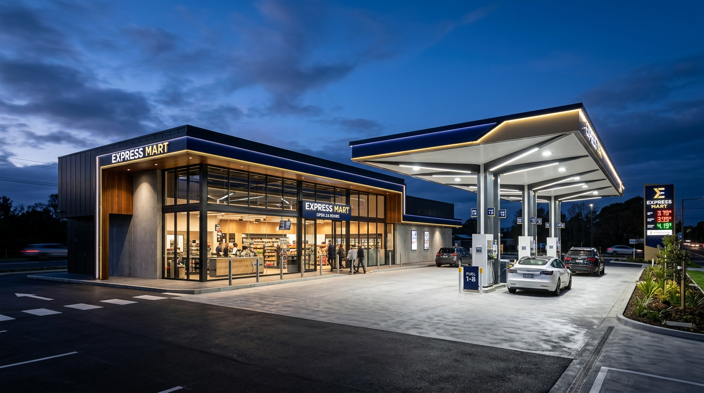Modern C-Store & Fuel Site